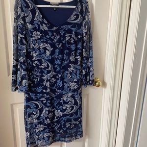 Allison Brittney Paisley Print Dress